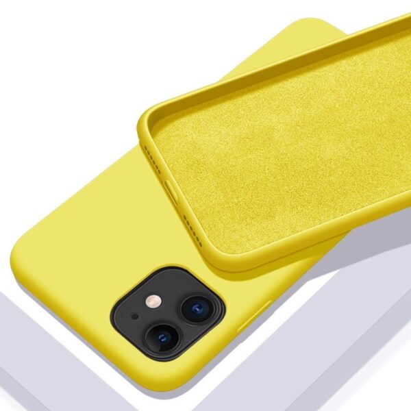 Solid Color Soft Silicone Case for iPhone - Image 5