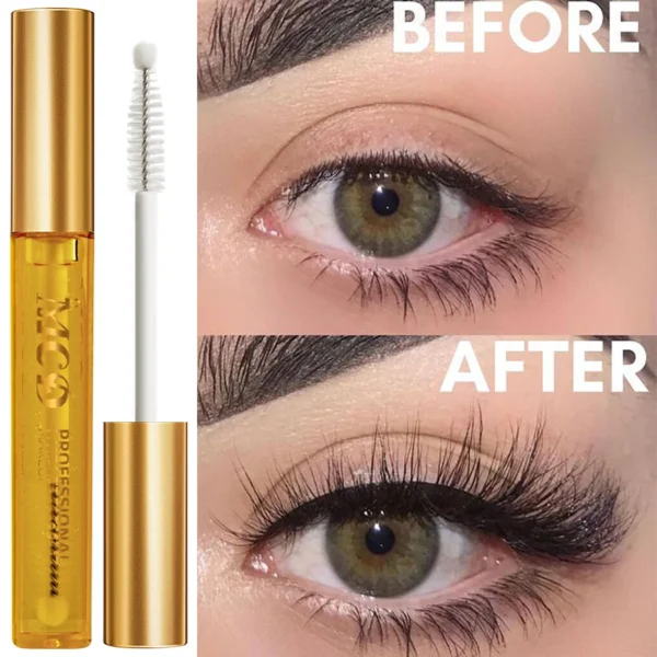 Nourishing Eyelash and Eyebrow Enhancer Serum - Natural Ingredients for Longer,Fuller,Longer and Thicker Eyebrows,Eye Cosmetics - Image 5