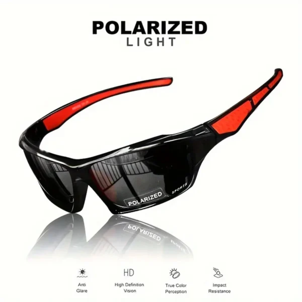 Fashion Sports Sunglasses Polarized UV Protection Personalized Glasses Round Frame Metal Men's And Women's UV400 Eyewear - Image 5