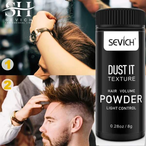 100ml Natural Sea Salt Spray For Hair Men Women Instant Texture Volume Hair Volume Powder Long-Lasting Hold Wave Hair Spray Set - Image 5