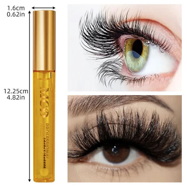 Nourishing Eyelash and Eyebrow Enhancer Serum - Natural Ingredients for Longer,Fuller,Longer and Thicker Eyebrows,Eye Cosmetics - Image 2