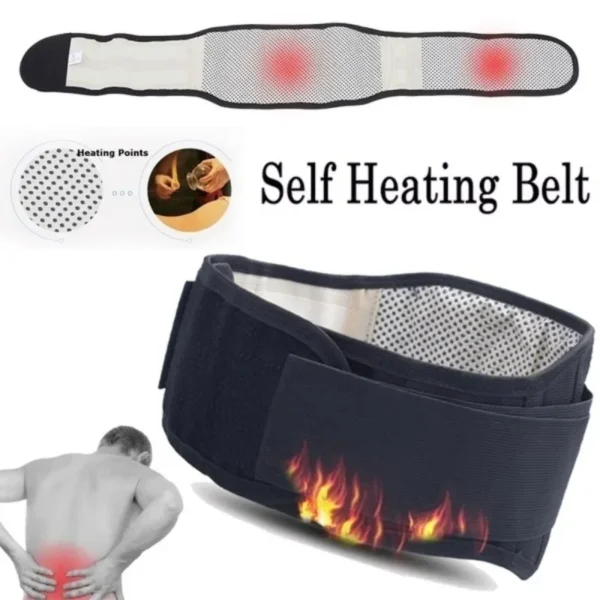 Self-heating Waist Belt for Men Women Tourmaline Magnetic Therapy Lumbar Waist Brace Gym Sports Support Back Relieve Waist Pain