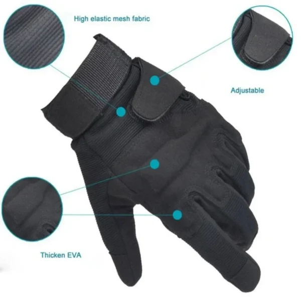 Hunting Riding Tactical Gloves Cycling Glove Sport Climbing Paintball Shooting Z906  Ski Full Finger Finger motorcycle gloves - Image 3